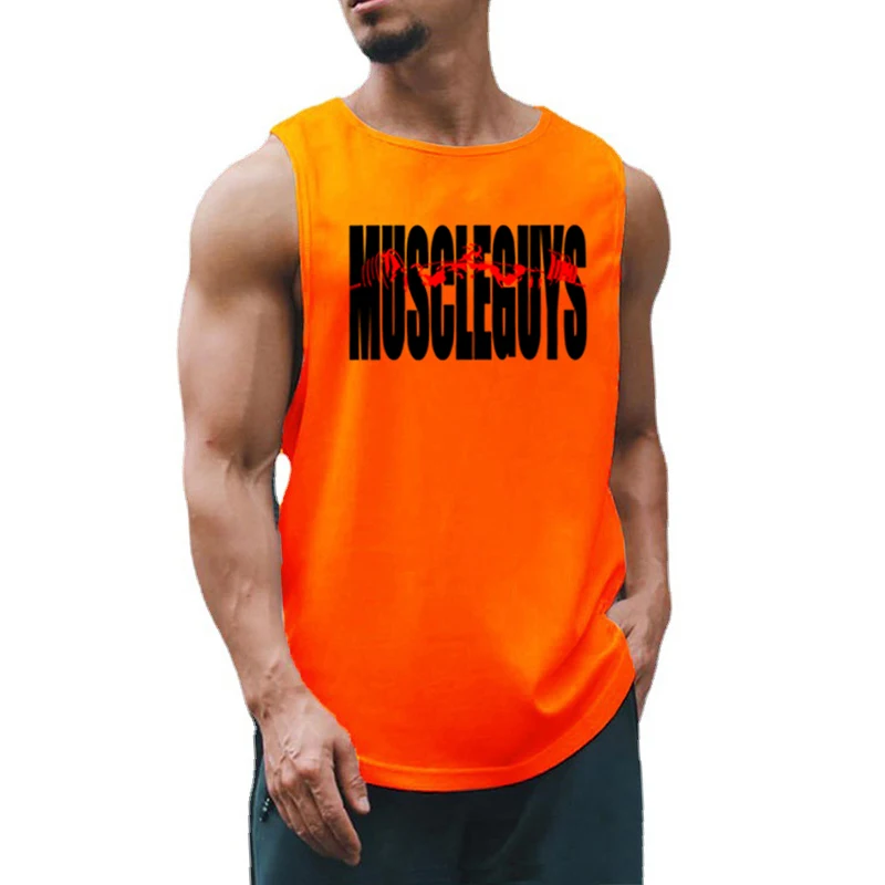

Mens Workout Gym Running Fitness Fashion Sporting Training Mesh Casual Tank Top Sleeveless Quick Dry Singlets
