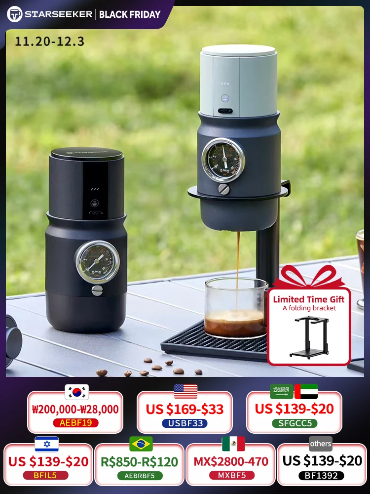 STARSEEKER Super58 Portable Electric Espresso Machine Travel