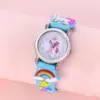Rainbow Winged Unicorn Pegasus Children's Cartoon Watch 5
