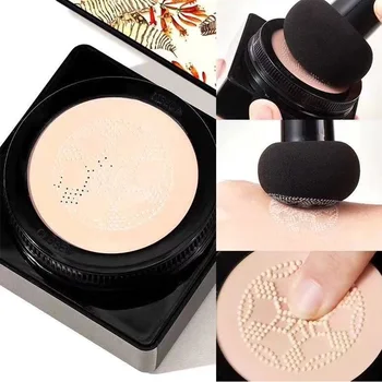 Mushroom Head Air Cushion Foundation Water Feeling Flawless BB Cream Oil Control, Lightweight & Smoothing Natural Concealer