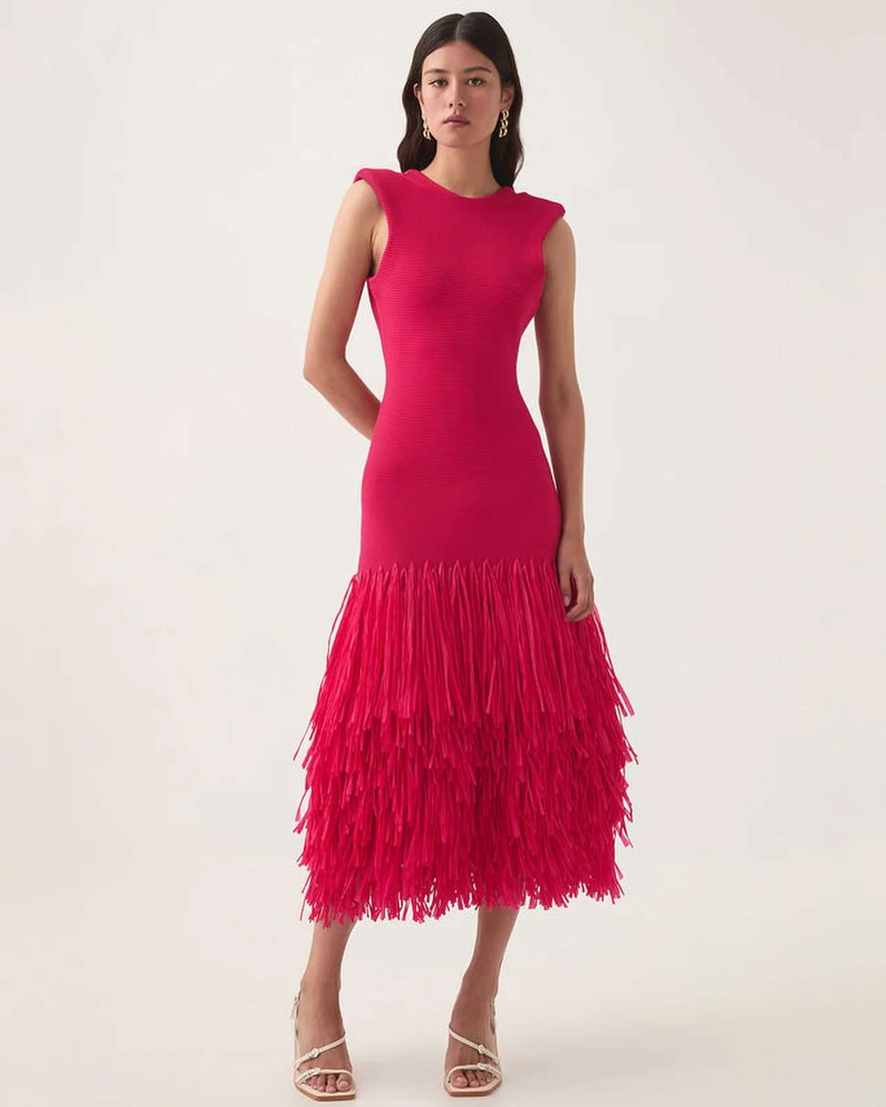 green emerald velvet dress Karen Millen main image 0