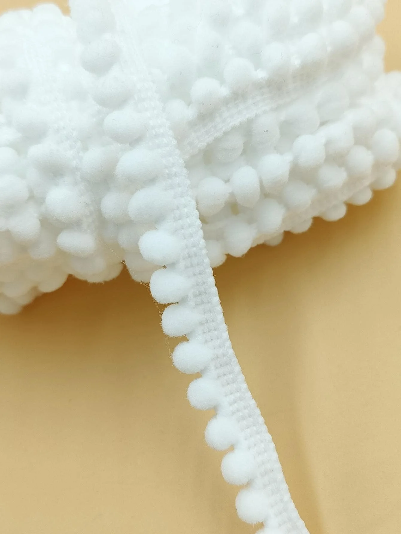 Lace Garment Accessories 1PC DIY 10 Yard Chroma Dense Dud Edge Hairball Caterpillar
