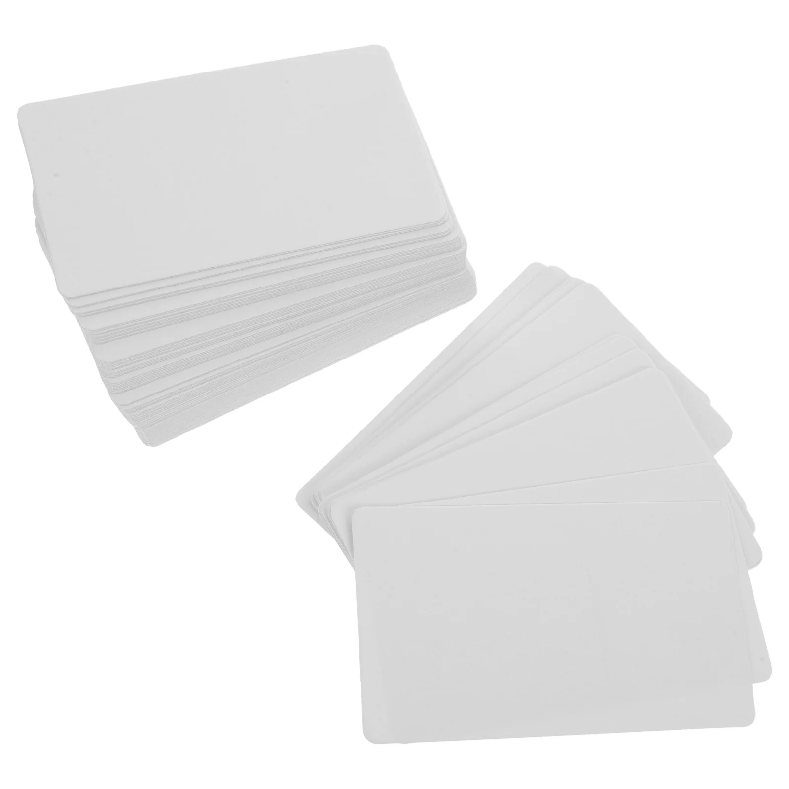 Paper Cards Blank Flash Cards DIY Kraft Paper Message Note Business Vocabulary Word For Home Office Leave A Message business cards custom cards
