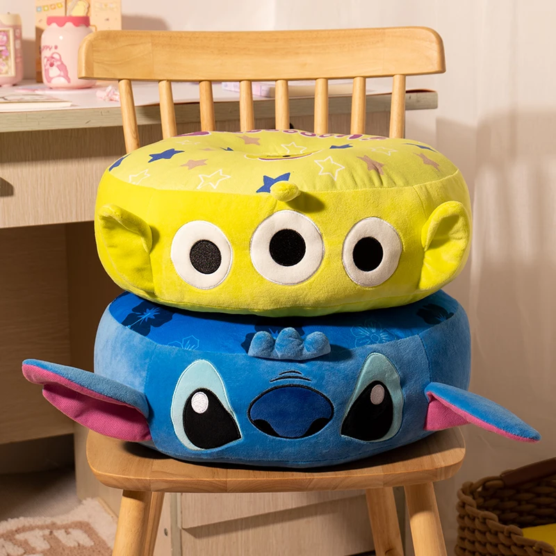 Comfortable Thickened Stitch Alien Seat Cushion Stuffed Anime