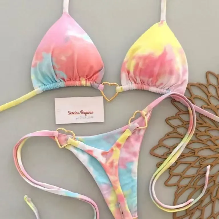 high waist bikini side angle