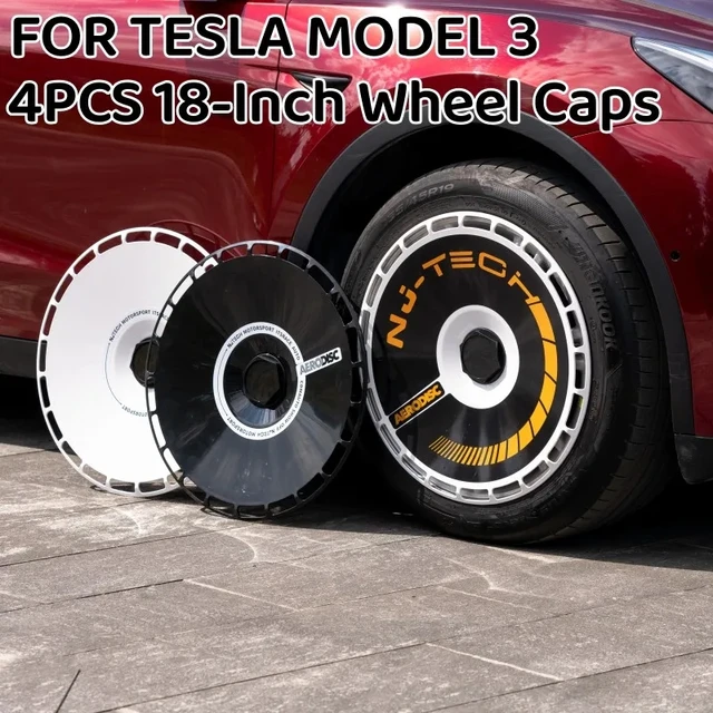 Pack Roues  Jantes Style DTM Pour Tesla Model 3 en 20 Pouces