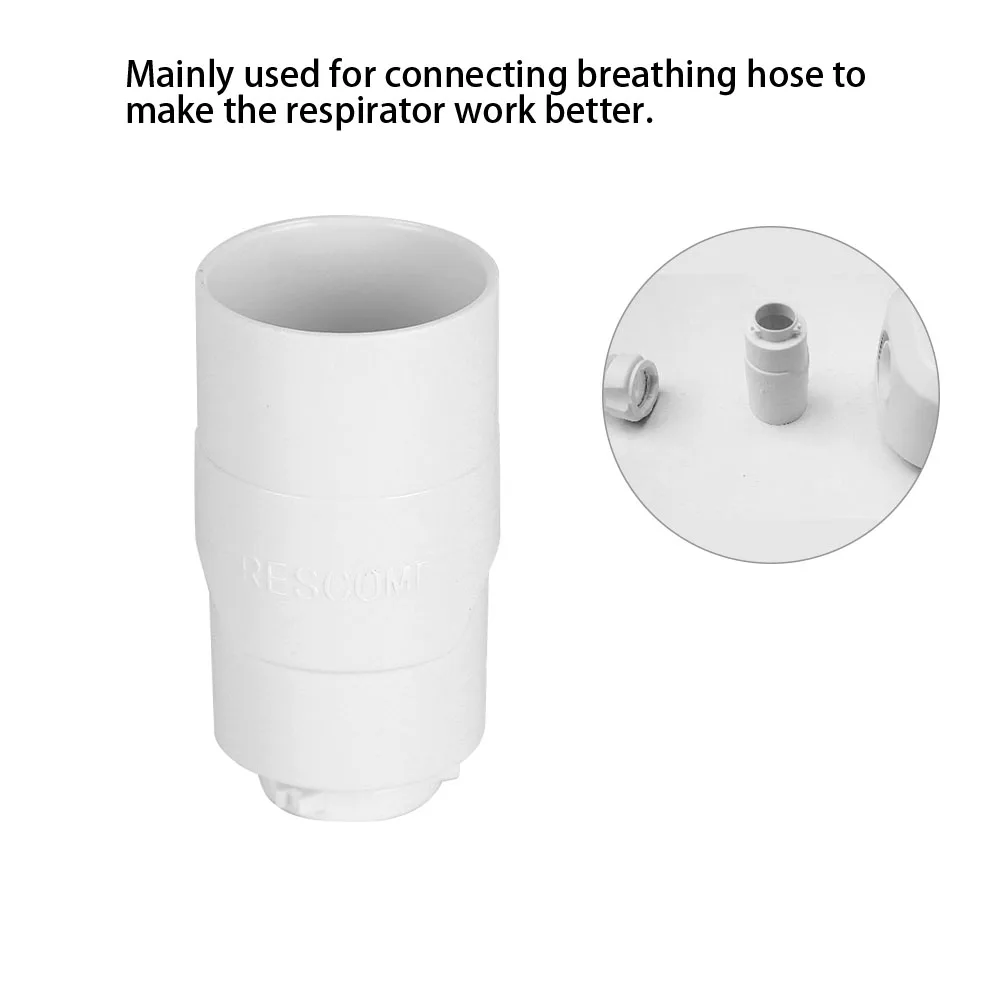 

Portable Breathing Respirator Hose Adapter Replacement Accessory For ResMed AirMini Ventilator Mini Ventilator Tube Supply Tools