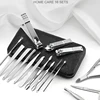 16PCS Nail Clippers Sets Nail Care Kit/Scissors/Trimmer/ Manicure/Pedicure Cutters /Eyelash Trimmer/Nail Tools/Toenail Knife 3