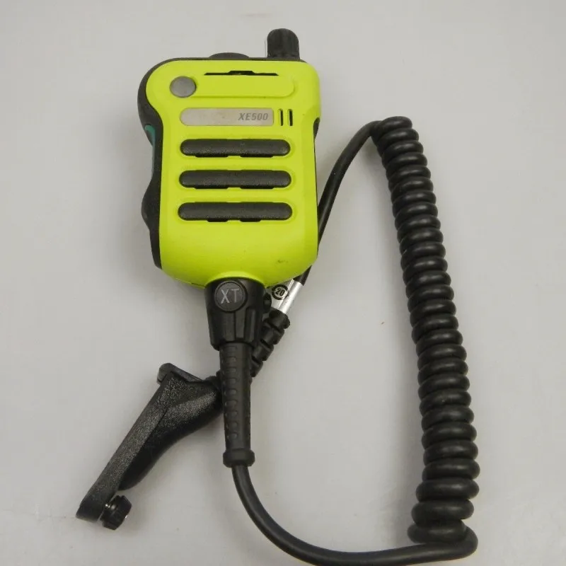 

Green Extreme Remote Speaker Mic W/ CH Knob for Motorola APX7000 APX8000 XE500 Two Way Radio