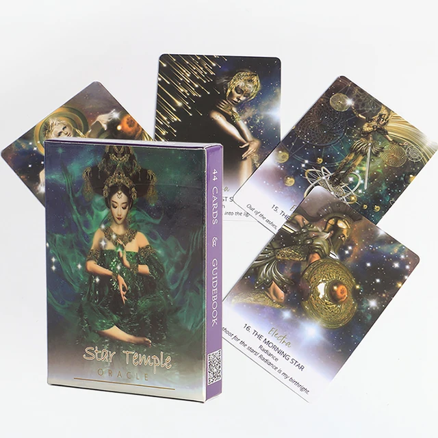New Mysterious Tarot Card English BoardMultiplayer Party Activities  Game Divination Gifts Family Gathering Essential Card Game Star Temple