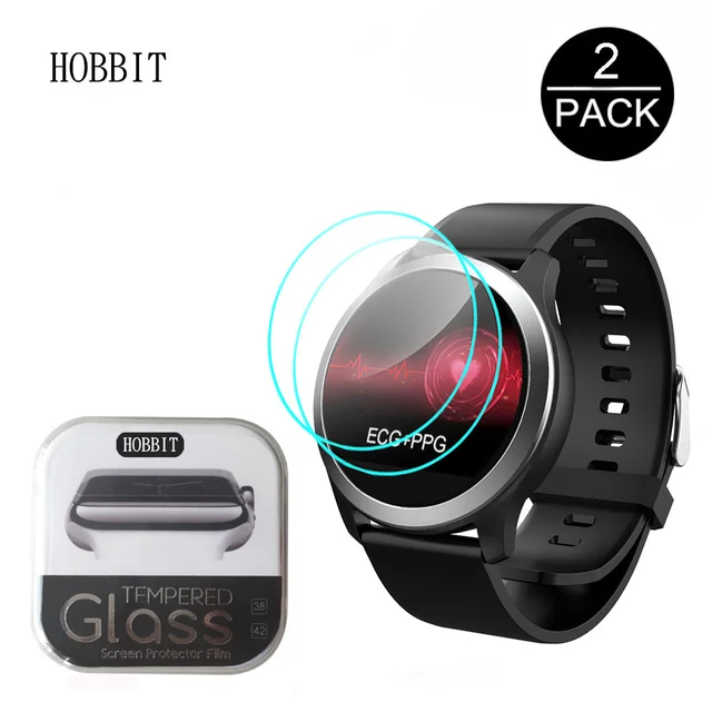 LEMFO-Protector de pantalla para reloj inteligente C22 C 22, cristal  templado de 2 piezas, HD, película transparente - AliExpress