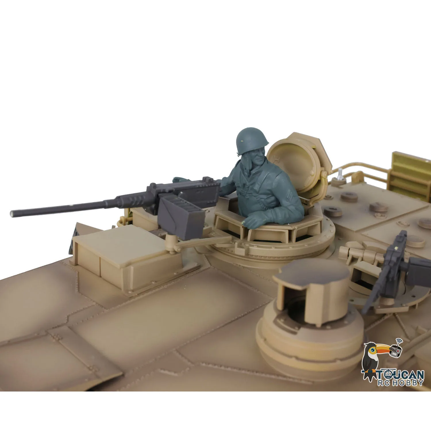 Heng Long 1/16 Scale RC Battle Tank M1A2 Abrams TK7.0 Customized 3918 360° Turret Barrel Recoil BB Shooting Toys Gifts TH17803 5