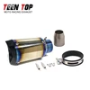 51mm 60.5mm Titanium AR Exhaust For Honda CBR650R NC700 CBR500 CB400 Forza 300 Modified Universal Motorcycle Muffler warehouseC Elbow