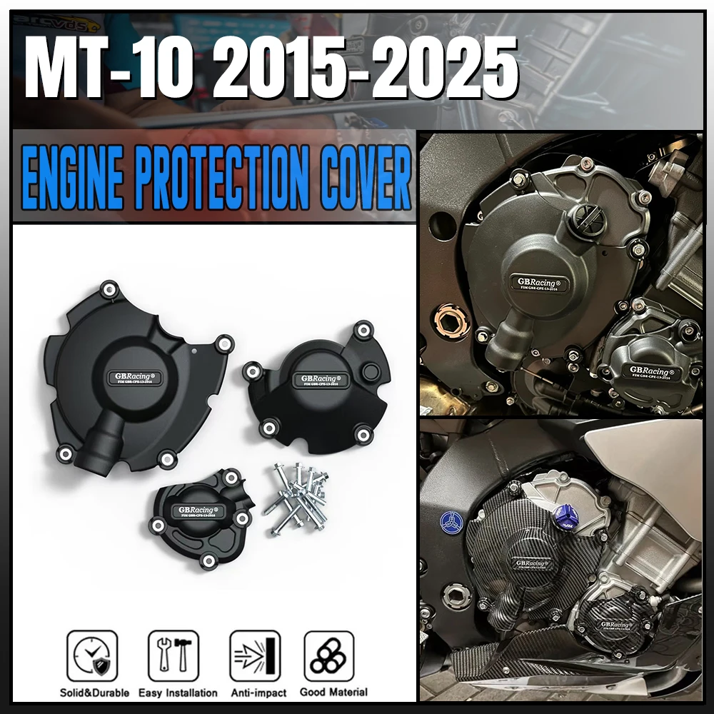 Motorcycle Engine Cover Set For Yamaha MT-10 MT10 2015 GB Racing