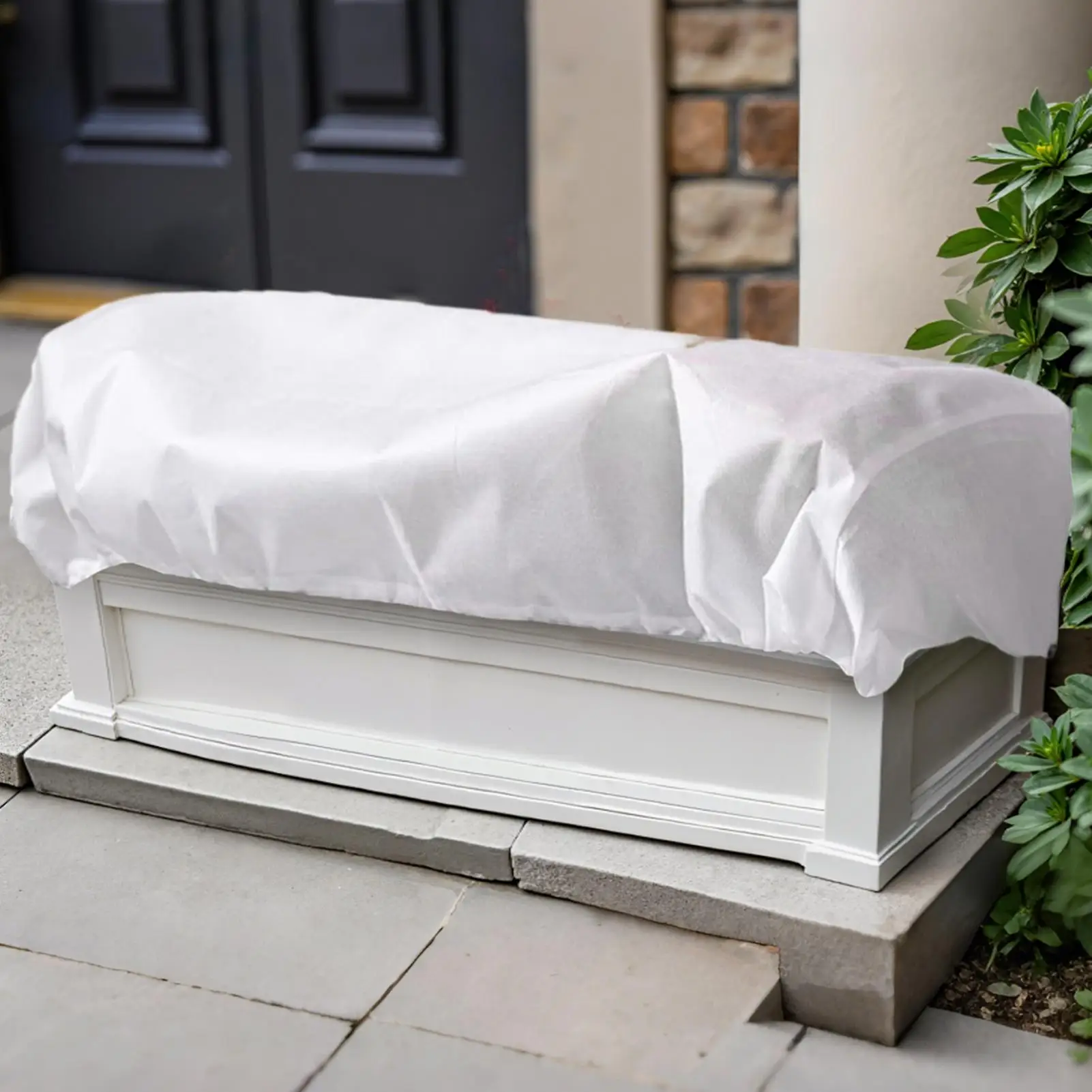 Garden Covers For Raised Beds Raised Garden Beds Vegetable Rows Plant Protector Freeze Protection Frost Blanket Cloth Mesh - Image 3