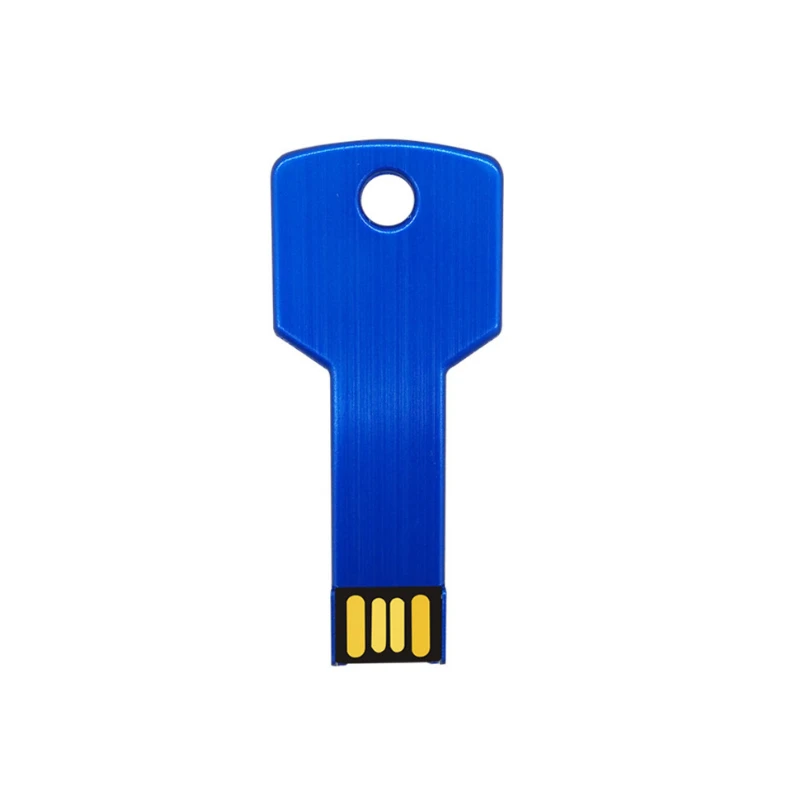 Metal USB Flash Drive com logotipo personalizado, capacidade real vara, Pendrive, chave Pendrive, 4GB, 8GB, 16GB, 32GB, 64GB, 10Pc Lot
