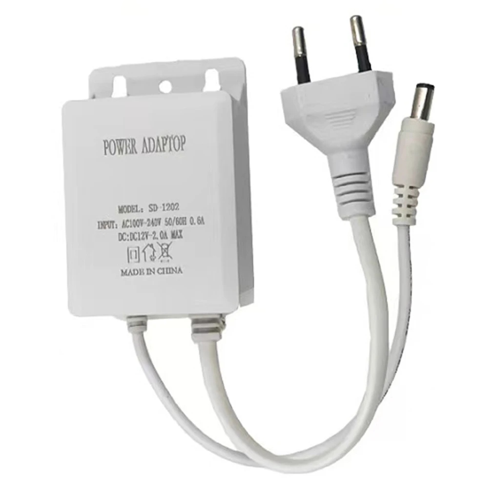 12V 2A CCTV Camera Power Adapter Outdoor Waterproof EU US Plug Adapter CCTV Ip Camera System Charger 110V 220V AC To DC DIY Use 4 12V 2A CCTV Camera Power Adapter Outdoor Waterproof EU US Plug Adapter CCTV Ip Camera System Charger 110V 220V AC To DC DIY Use 4