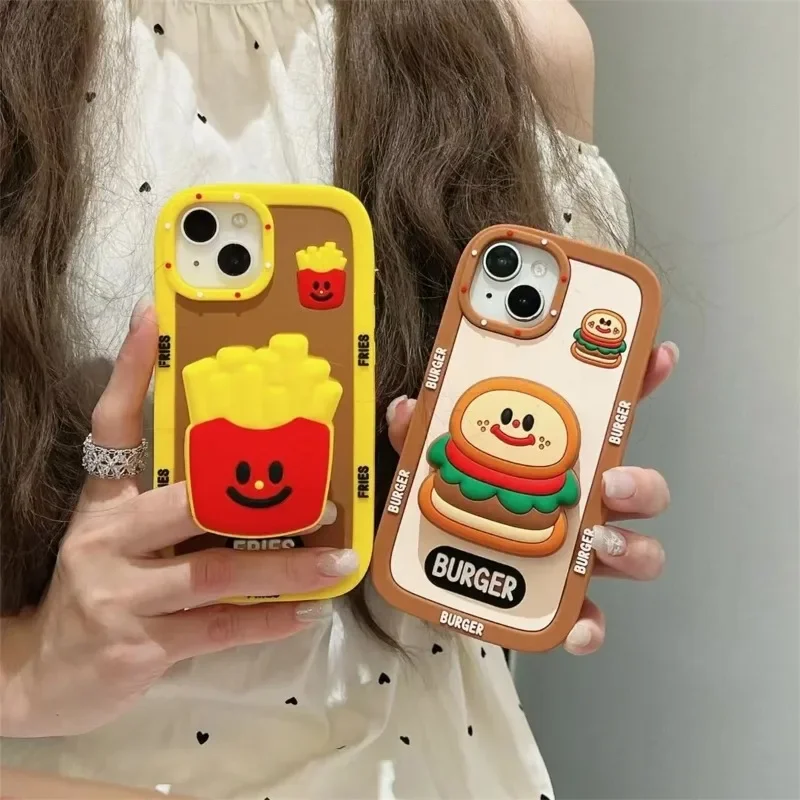 Creative Burger Potato Chip Phone Case, Suitable For iPhone 16 15 14 13 12 11 Pro Max Silicone Phone Protection Case - AliExpress 202192403 Creative Burger Potato Chip Phone Case, Suitable For iPhone 16 15 14 13 12 11 Pro Max Silicone Phone Protection Case - AliExpress 202192403