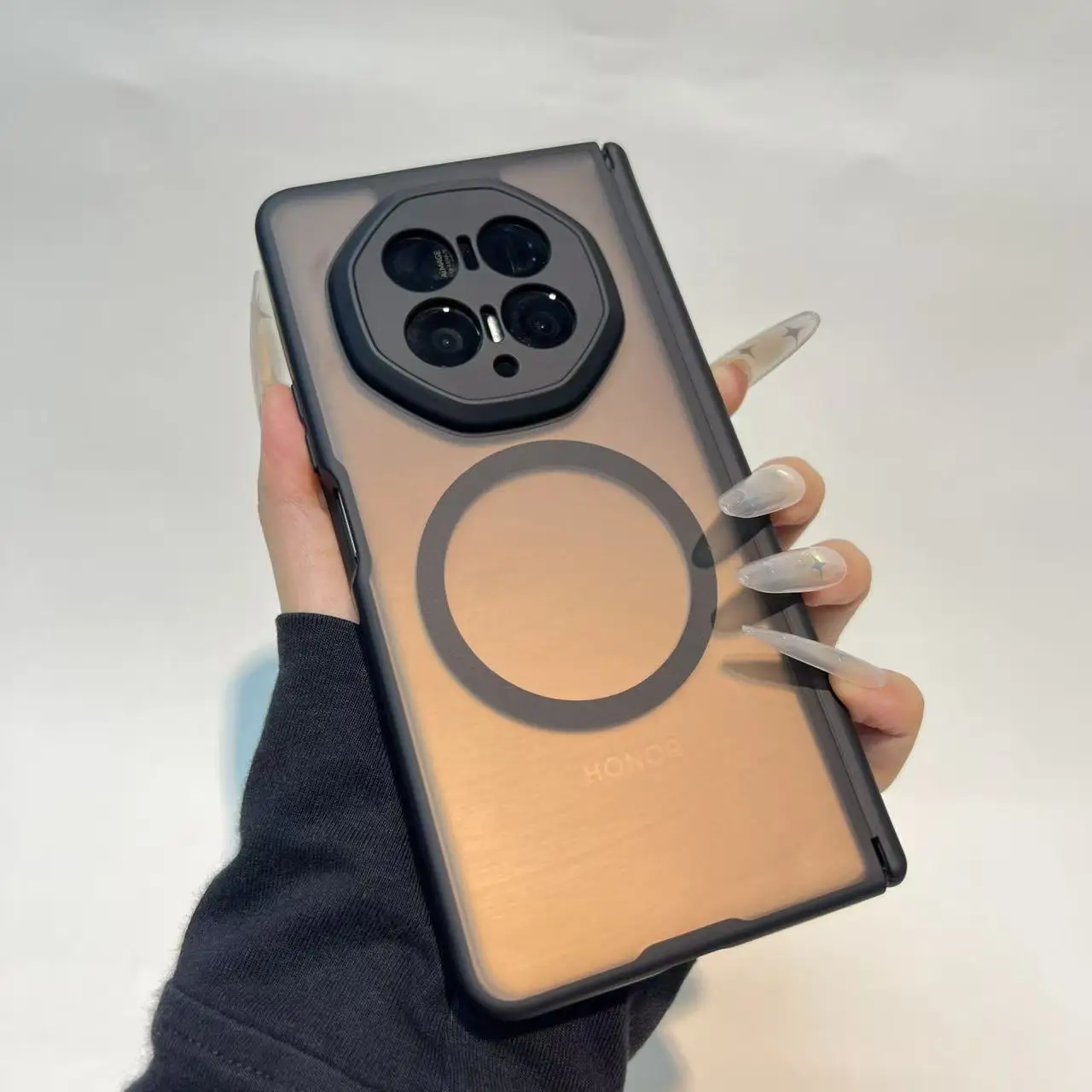 Luxury Matte Skin Feel Magnetic Shockproof Business Phone Case