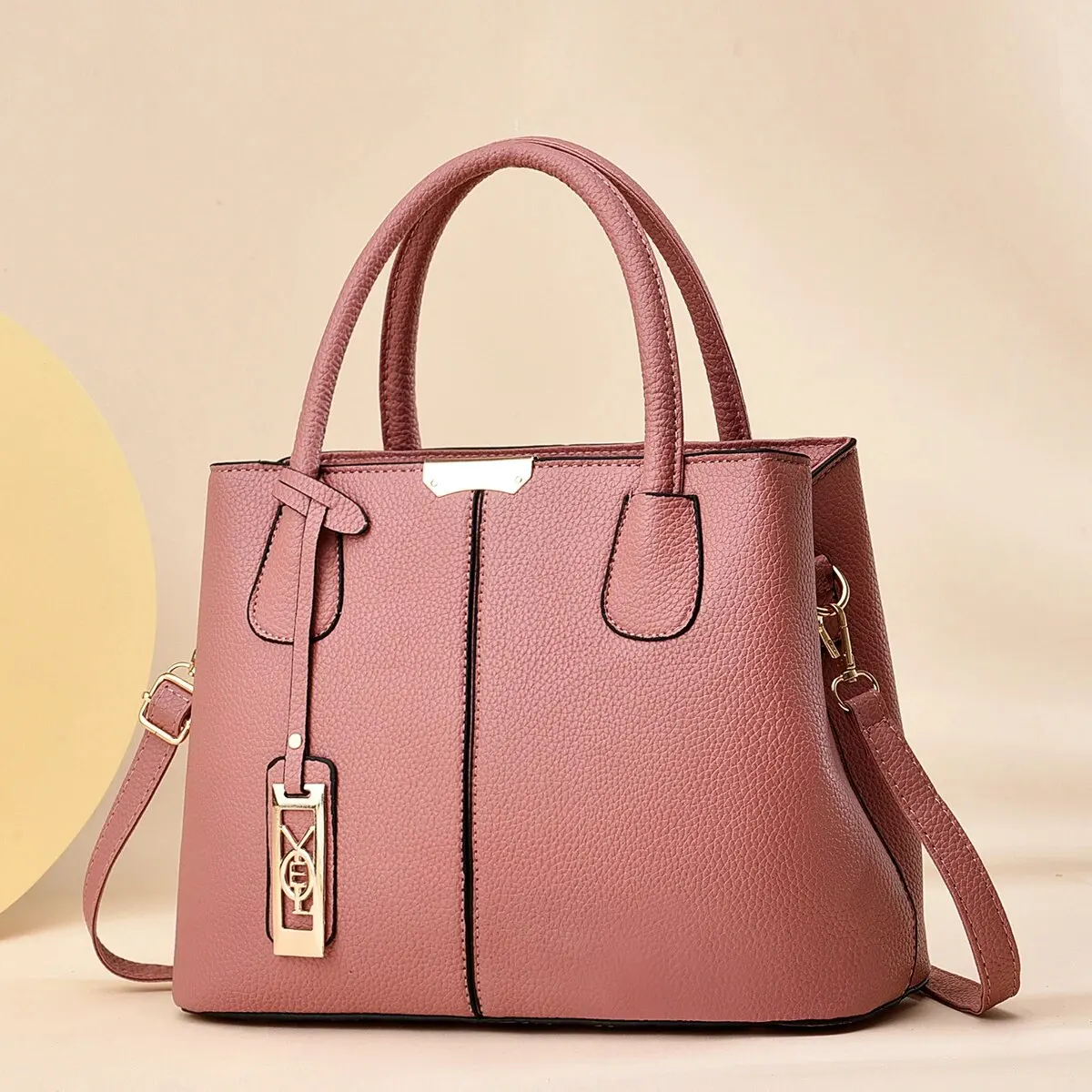 Famous Designer Brand Bags Women Leather Handbag New Luxury Ladies Purse