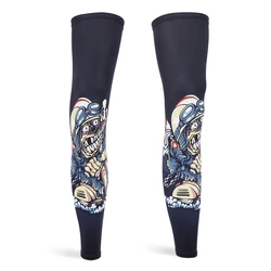 Versatile Anti - UV Sport Leg Protectors - XXL (Black)