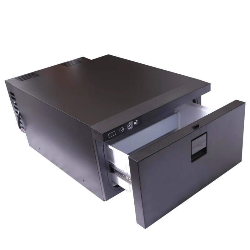 

The car pull-out refrigerator can be hidden truck refrigerator, and the drawer refrigerator can be connected to 12V 24V with a 3