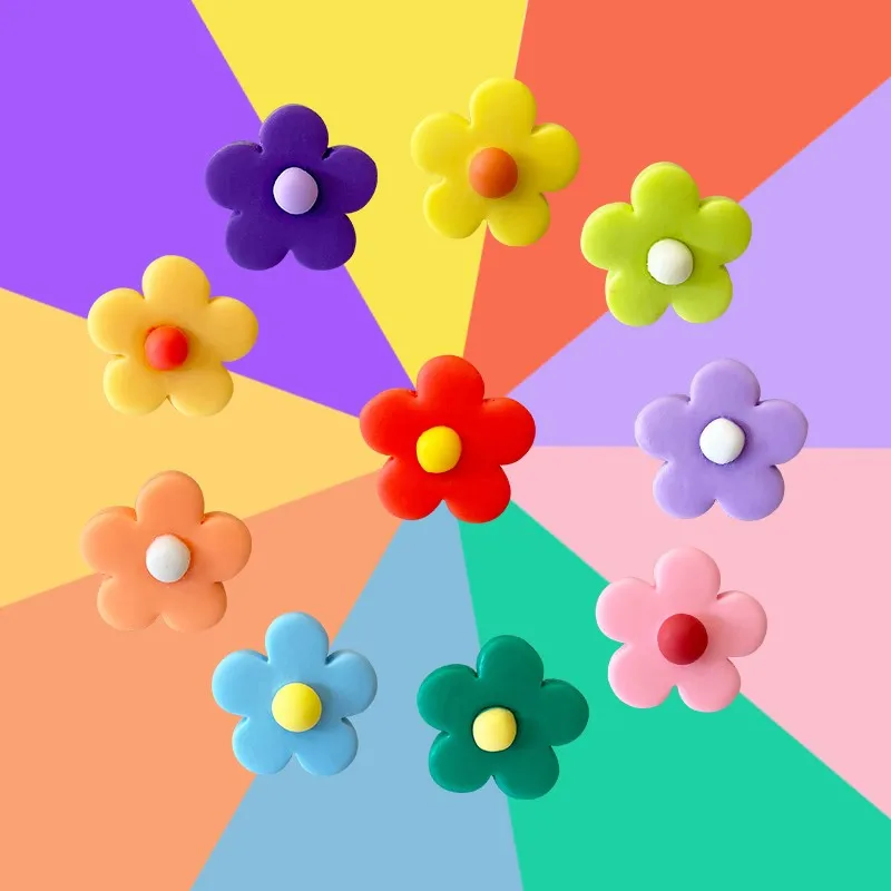 

Girls Cute Accessories Chrysanthemum Sunflowers Shoelace Decoration Clip For Women Sneakers Strap AF1 Buckle Ornaments In Bulk