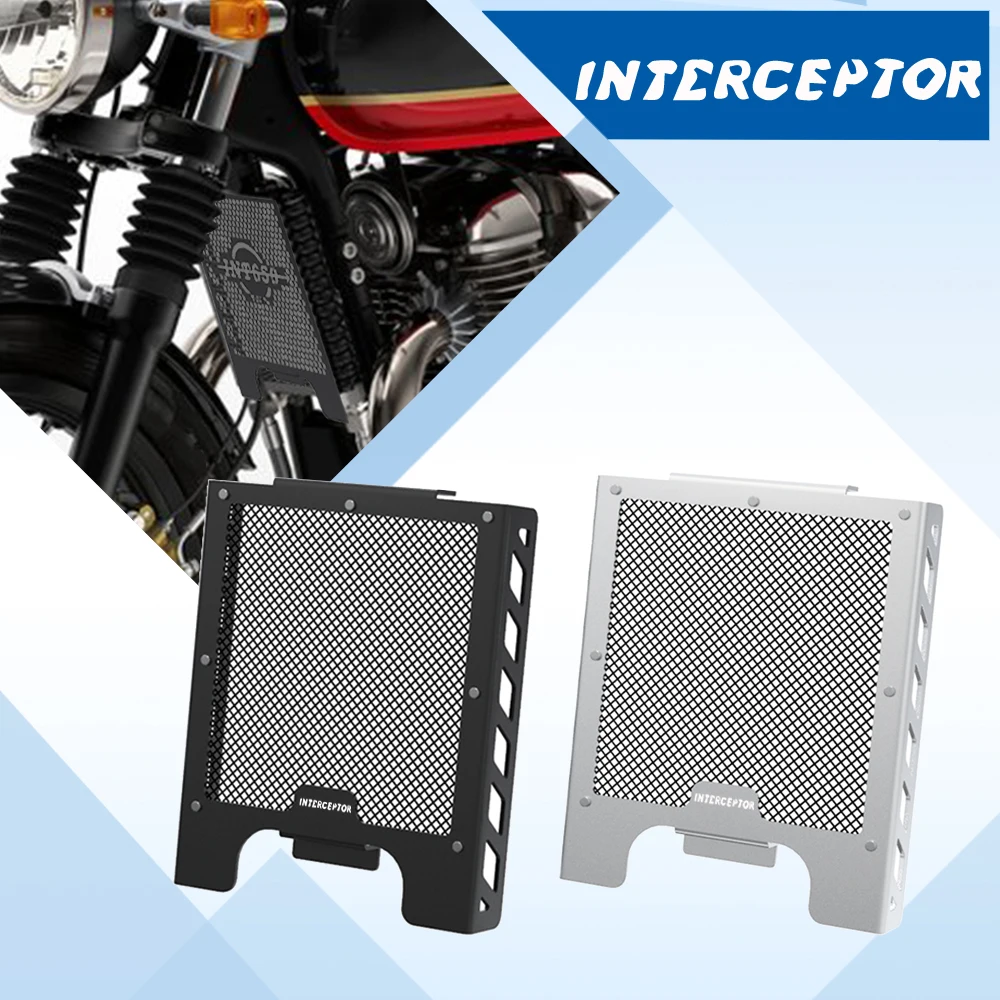 

Motorcycle Radiator Guard Cover Protection FOR Royal Enfield Interceptor 650 Interceptor650 2024 2023 2022 2021 2020 2019 2018