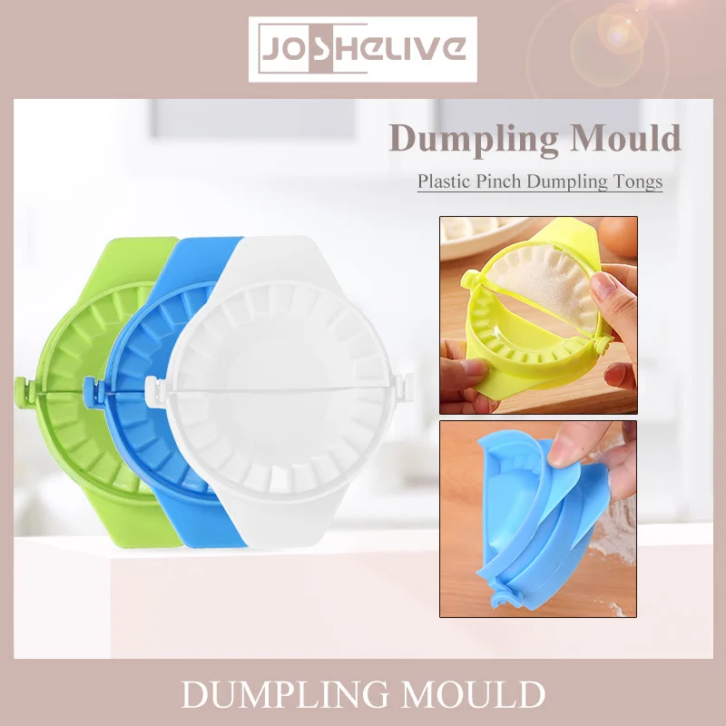 

DIY Plastic Dumpling Maker Hand Dough Press Dumpling Mold Lazy DIY Ravioli Maker Jiaozi Easily Making Gadget Kitchen Pastry Tool