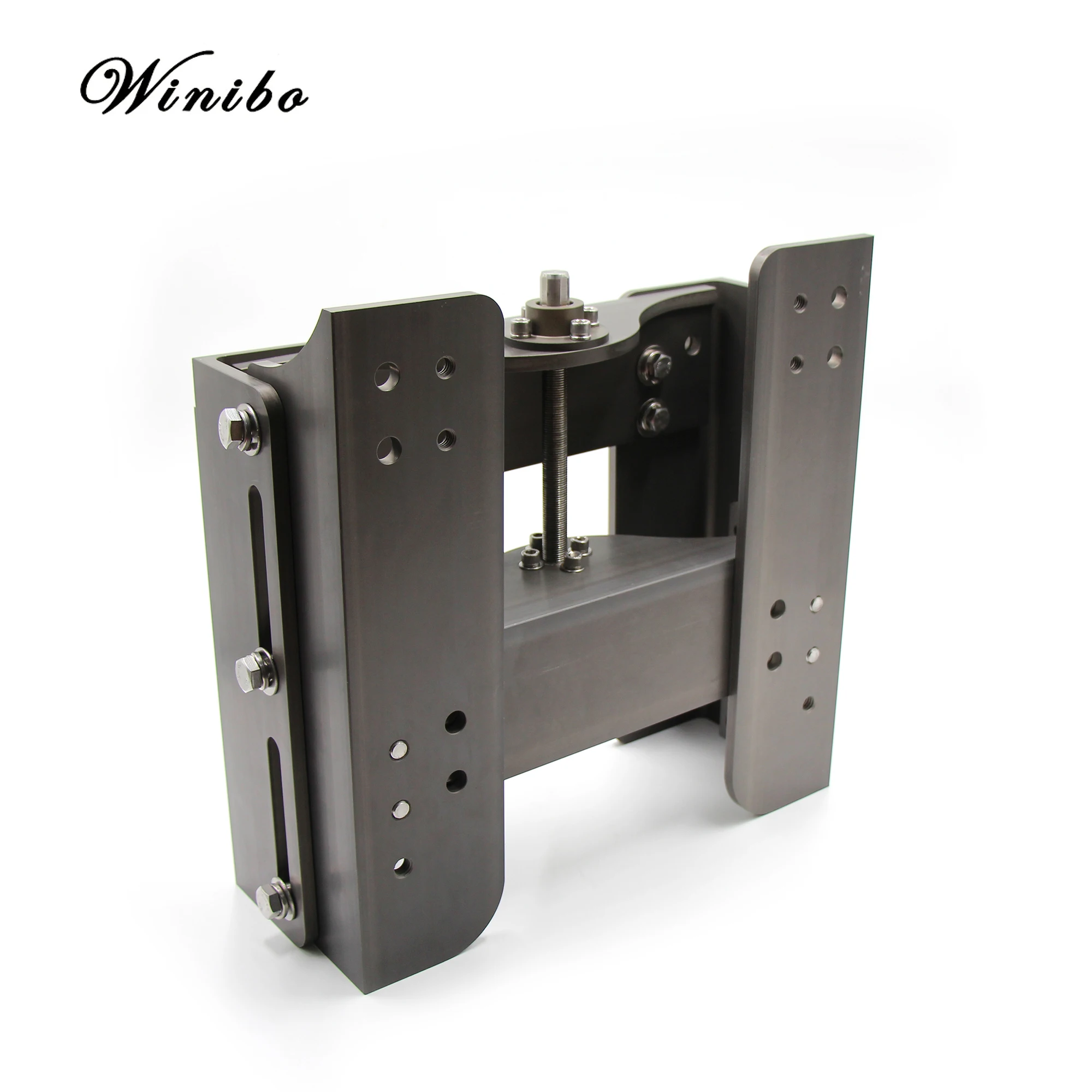 Winibo Ship Lifting Beams, Marine Jack plate 6-inch Setback and 5-inch Vertical Extension for Outboards Motors openbuilds 6061 t5 aluminum reduction stand off plate for nema23 stepper motors