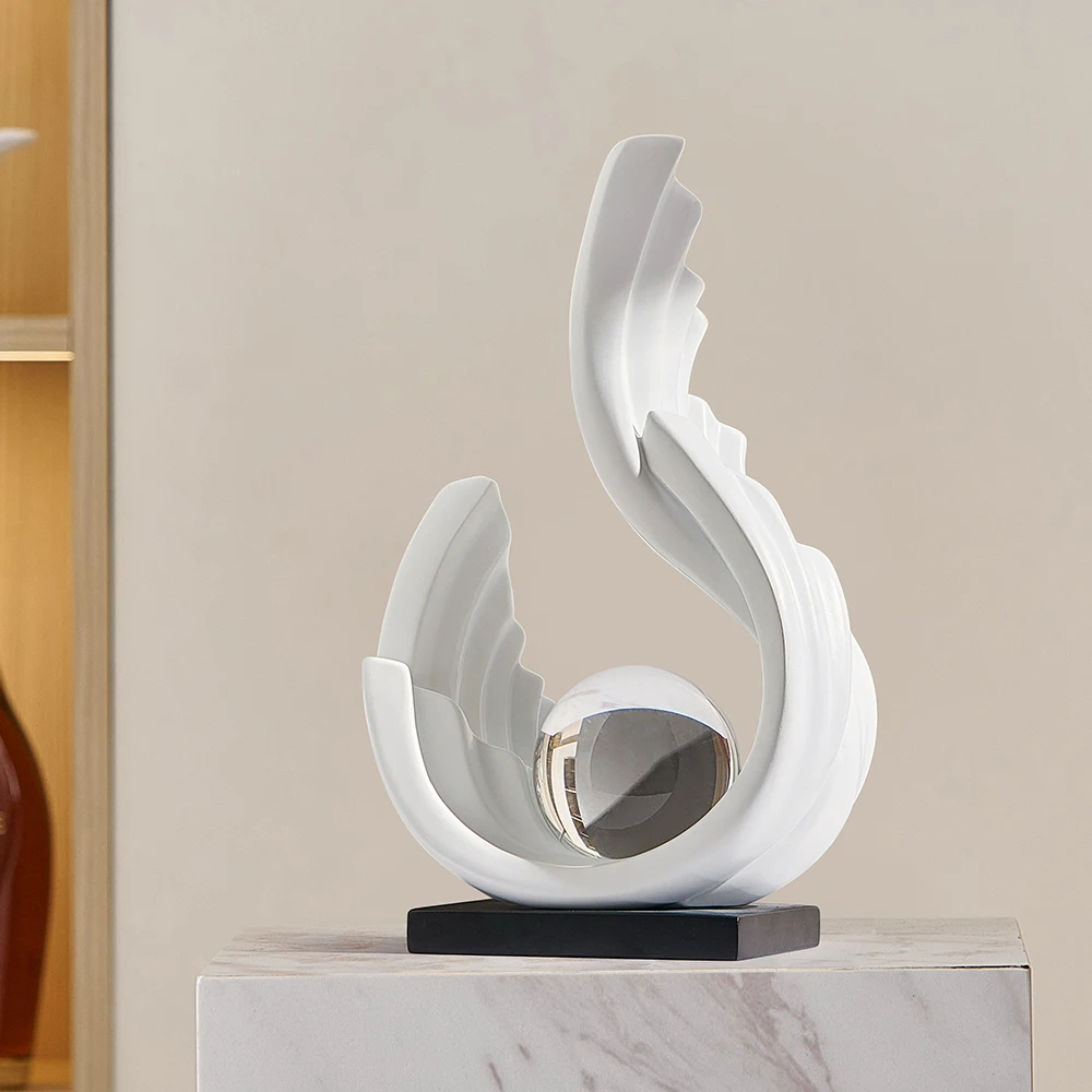 

Modern Classical Minimalist Resin Ornaments Bookshelves TV Cabinets Office Desktop Decor Interior Art Design Sculpture Crafts