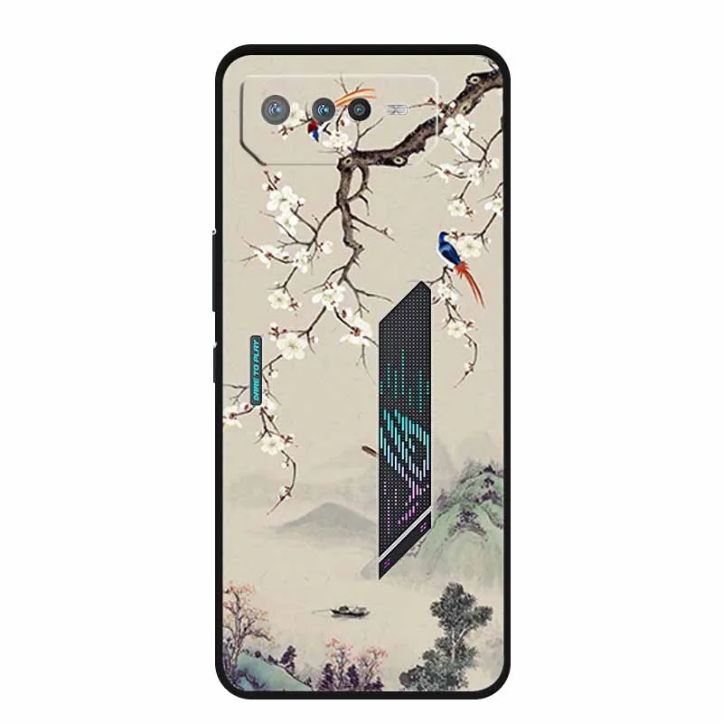 Fashion Soft TPU Silicone Back Case for Asus ROG Phone - Trendy Protective Phone Cover Bumper