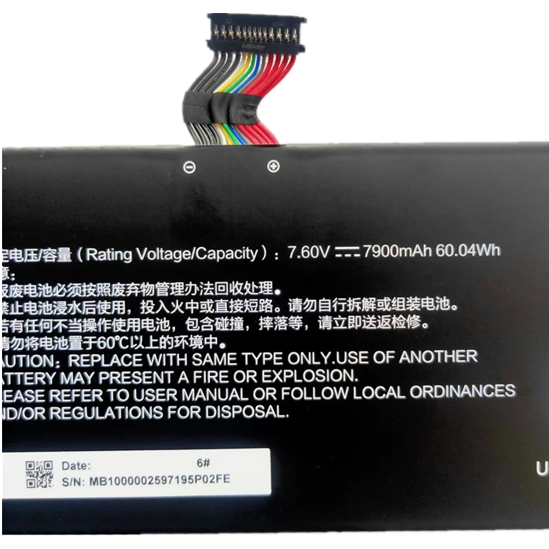 Bateria para Xiaomi Pro Novo R15b01w R15b02w Gtx i3 8130u i5 8250u i7 8550u Tm171501 aq af fd al 181501-ad 181501 ab - Imagem 4