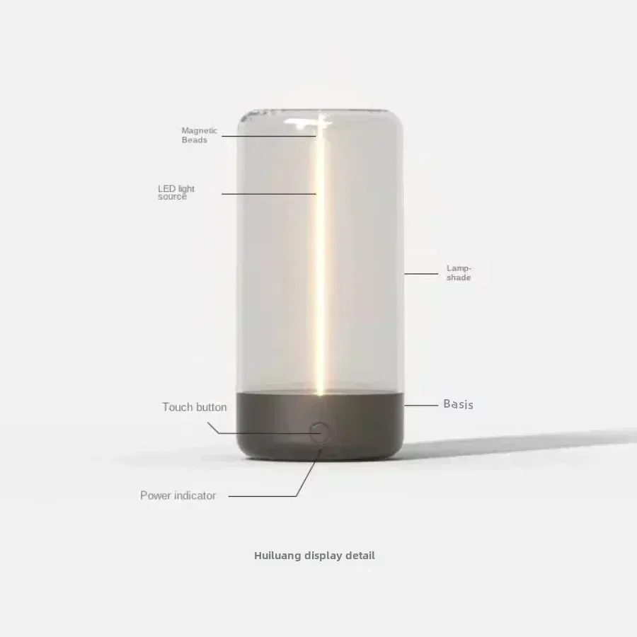 USB Quantum Wire Ambient Magnetic Night Light for Bedroom