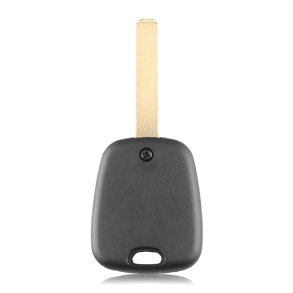 Guscio Chiave Pieghevole Vuoto 2 Pulsanti Per Peugeot E Citroen - Sostituzione Custodia Per Telecomando