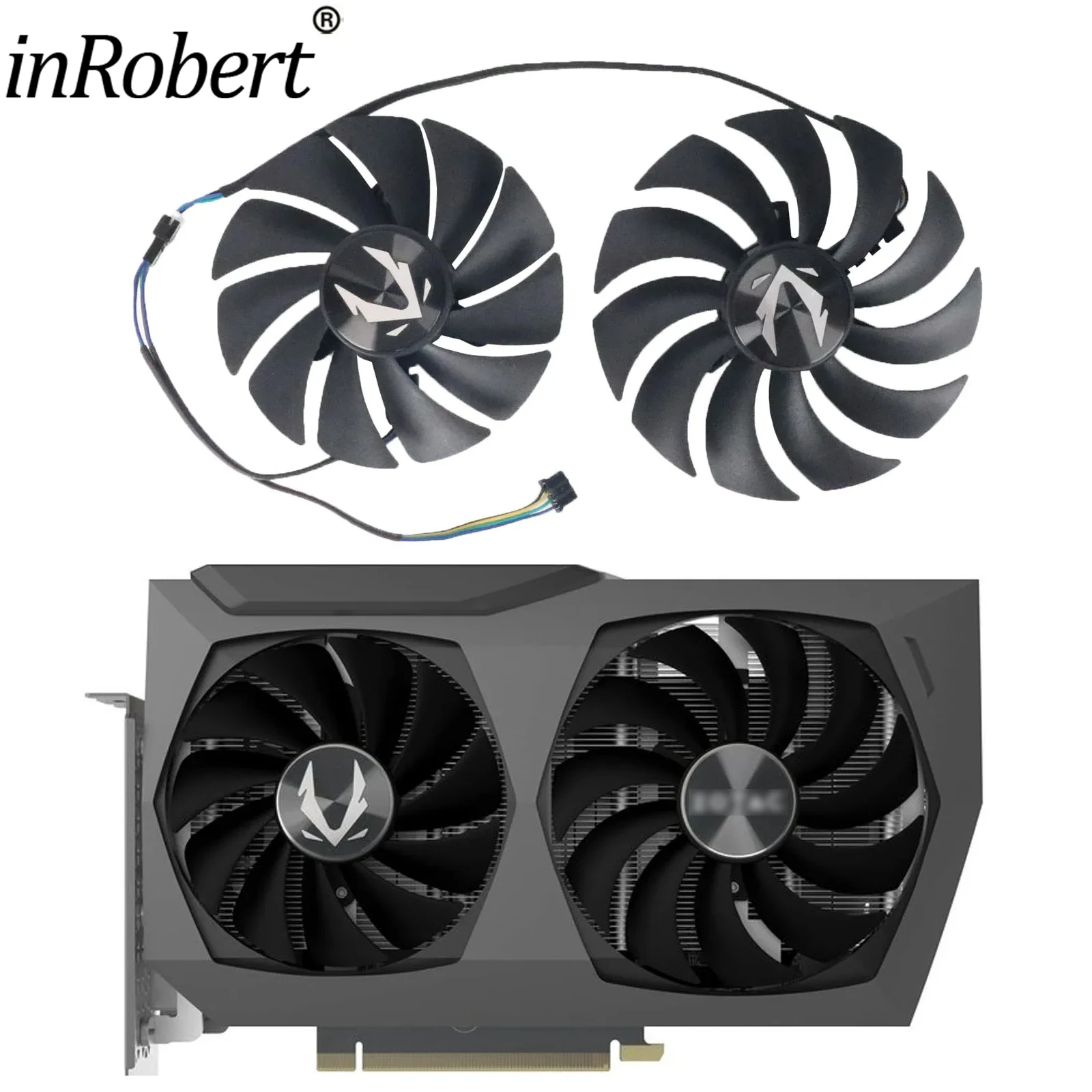 

Кулер для графической карты Zotac Gaming RTX 100, 88 мм, GA92S2U, GAA8S2U, RTX3070Ti, RTX3070 Ti