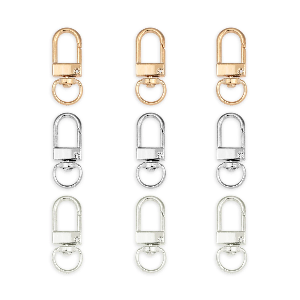 アクセサリーまとめ 5~20pcs Gold/Silver Color Lobster Clasps Hooks Key Chain Dolls