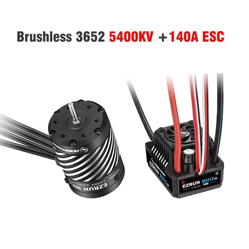 Kit Moteur Brushless 3652/3665 80A/140A pour RC Buggy