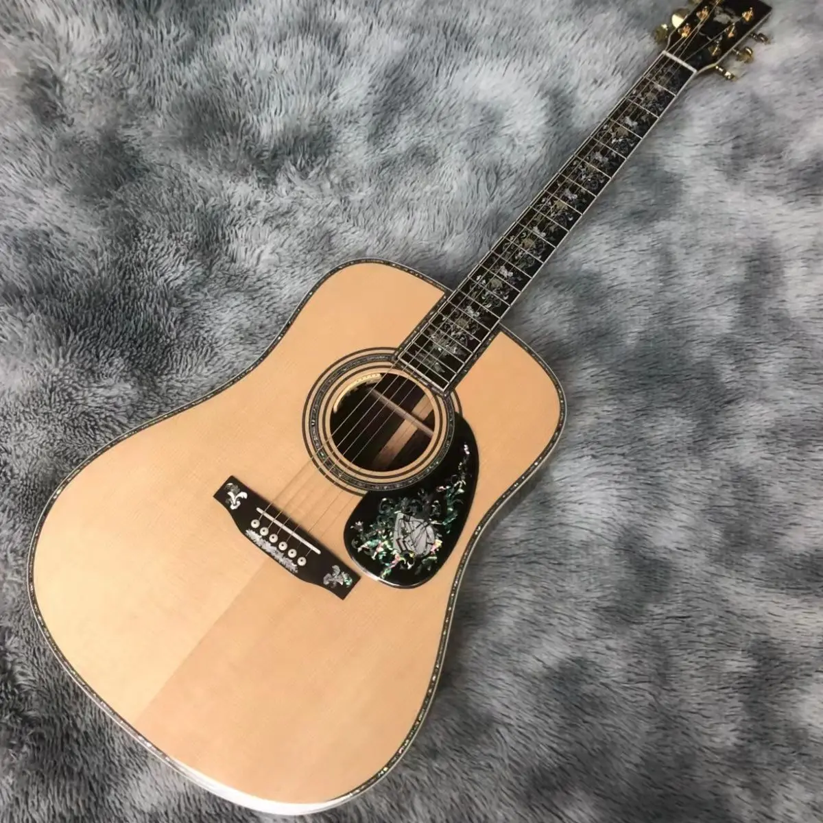 

Роскошная полноразмерная Акустическая гитара Fingerstyle серии D100, 2023, 41 дюйм