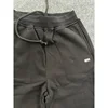 6PM Drill Embroidered Letters Hip-hop Plus Velvet Pullover Men's Hooded Sweatshirt Long Sweatpants Trendy Sports Suit Jacket 3