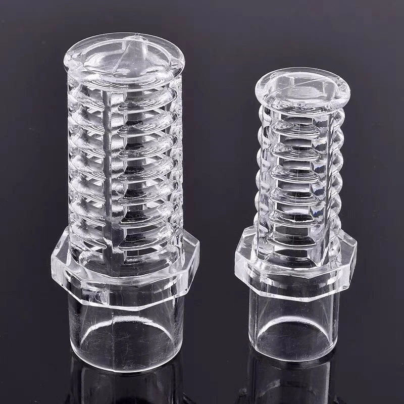 1/2/5Pcs Transparent Acrylic Pervious Flower Basket Mesh Cover 20/25mm Aquarium Fish Tank Water Inlet Fence Water Pump Filter