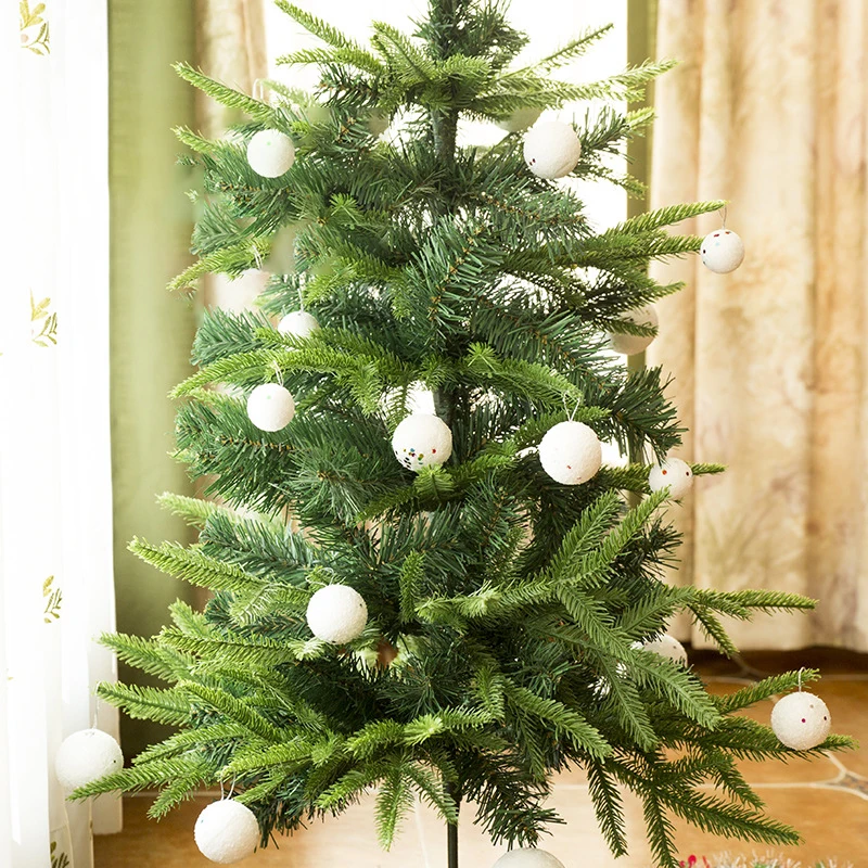 New Christmas Ornament White Foam Xmas Tree Bells Crafted Pendants Snow
