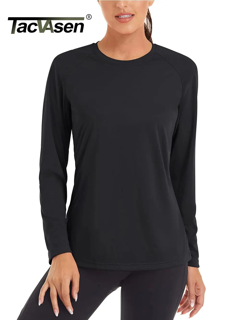 Sport T Shirt Women Long Sleeve Hiking Shirts Trekking Fishing Running Workout Rash Guard