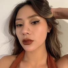 

Simple Aesthetic Copper Wire Spiral Fake Nose Ring Non Piercing Nose Clip For Women Fashion Gold Color Clip Nose Cuff Jewelry