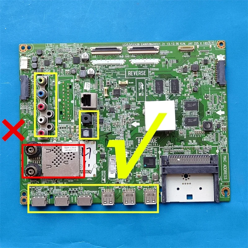 LGテレビメインボード 交換用アクセサリ EAX64290501 TV メインボード、32LW4500 42LW4500