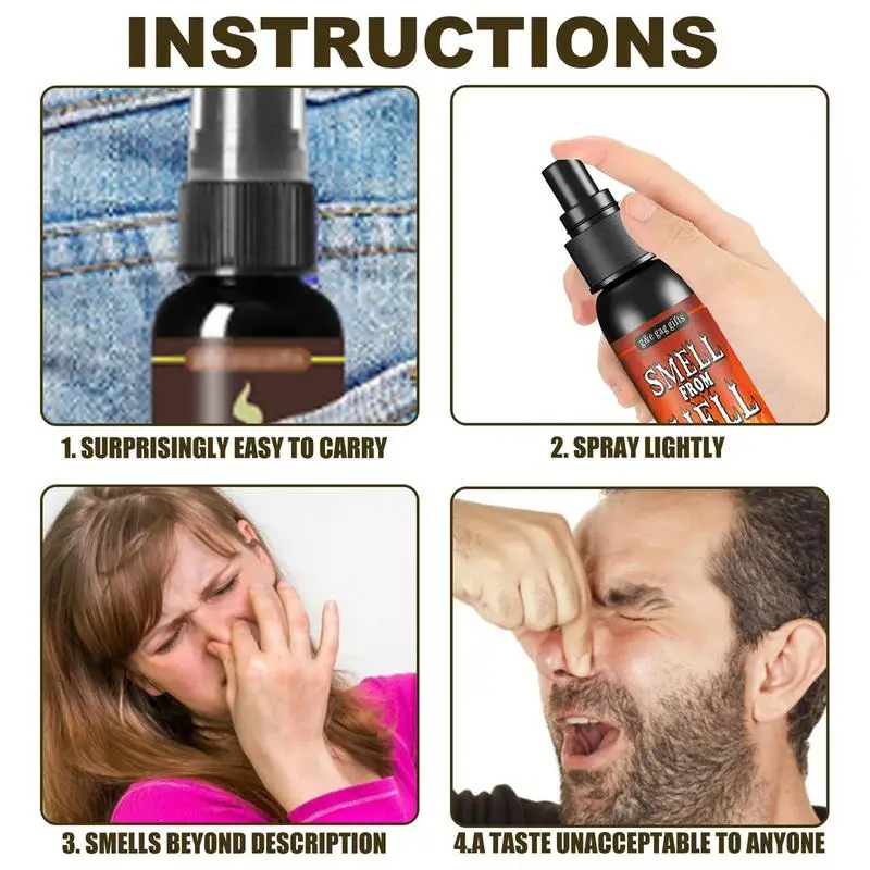 Tricky Liquid Fart 30ML Funny Smelly Fart Safe Portable Toys Gifts for Kids Adults