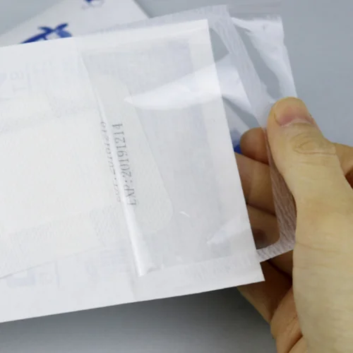 상처 관리를 위한 접착식 방수 상처 드레싱 붕대, 통기성 반창고, 의료용 스트립, 밴드 보조 스킨 패치, 10 개/팩 4