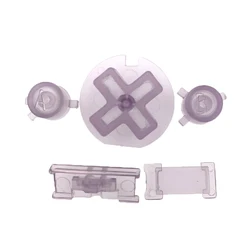 Colorful Replacement Plastic Power and Control Buttons (Clear Purple)
