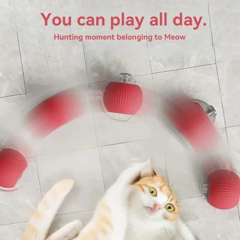 Rechargeable Rolling Ball Toy for Cats - Image 3