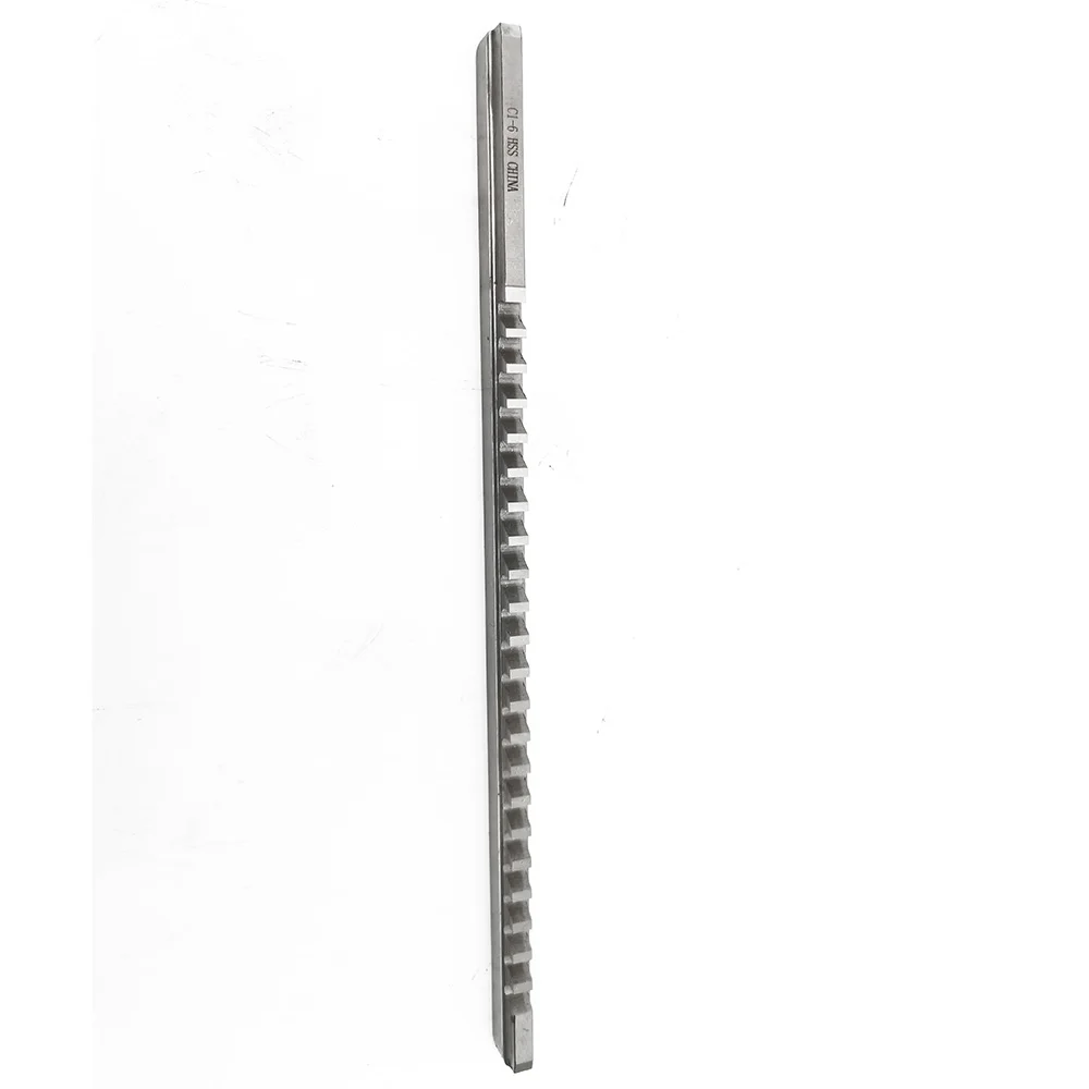 Push-Type Keyway Broach 6mm C1 Metric Size Broaches Broaching Tools for CNC Router Tool for CNC Router Metalworking keyway broach tools